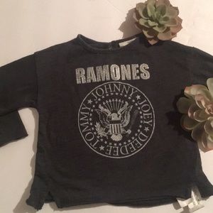 Baby girl Ramones Top